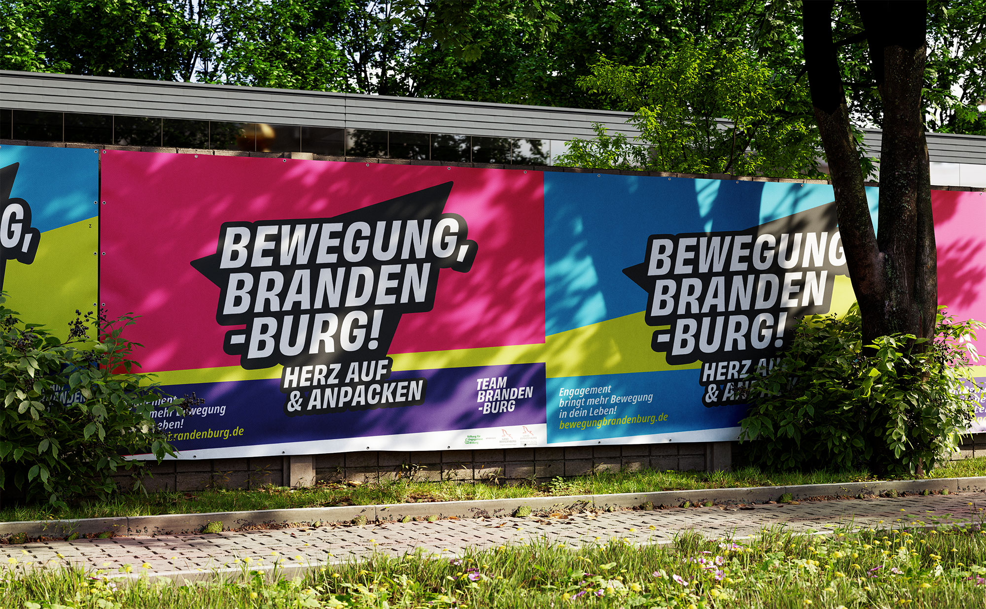 Bewegung, Brandenburg! Banner